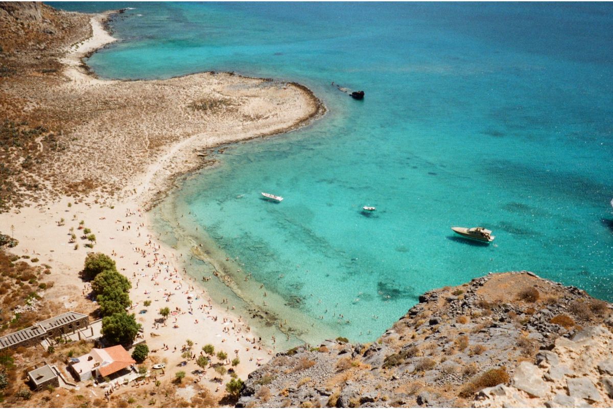 Plaje din Creta - Chania Balos