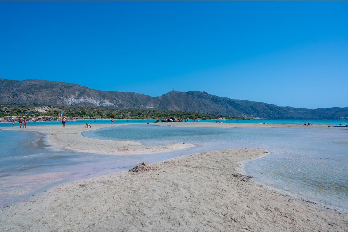 Plaje din Creta - Chania Elafonissi