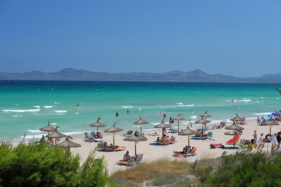 Palma de Mallorca plaje populare si locuri unice
