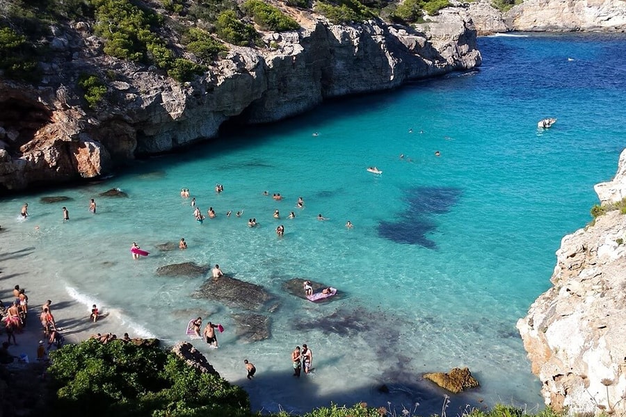 Palma de Mallorca plaje populare si locuri unice