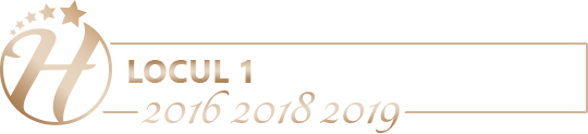 Locul 1 - Cea mai buna agentie de turism incoming / tour operator in 2016,2018,2019